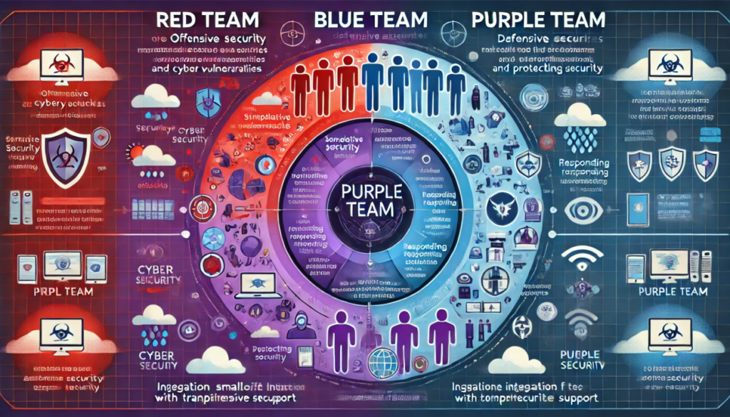 Traditional IT Support masterfully combined with our Purple Team approach